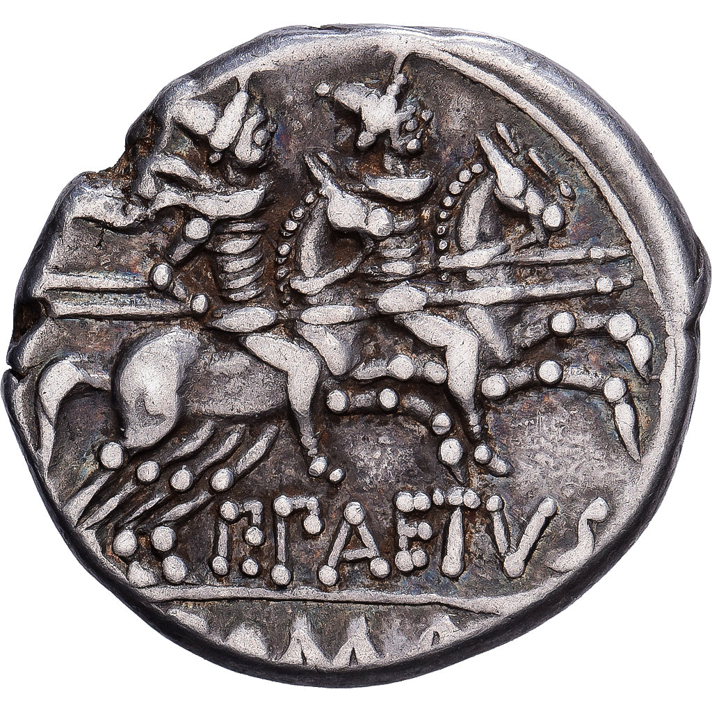 Roman Republic, Aelia, Denier, 138 BC, Rome, Silver, AU(50-53), Crawford:233/1