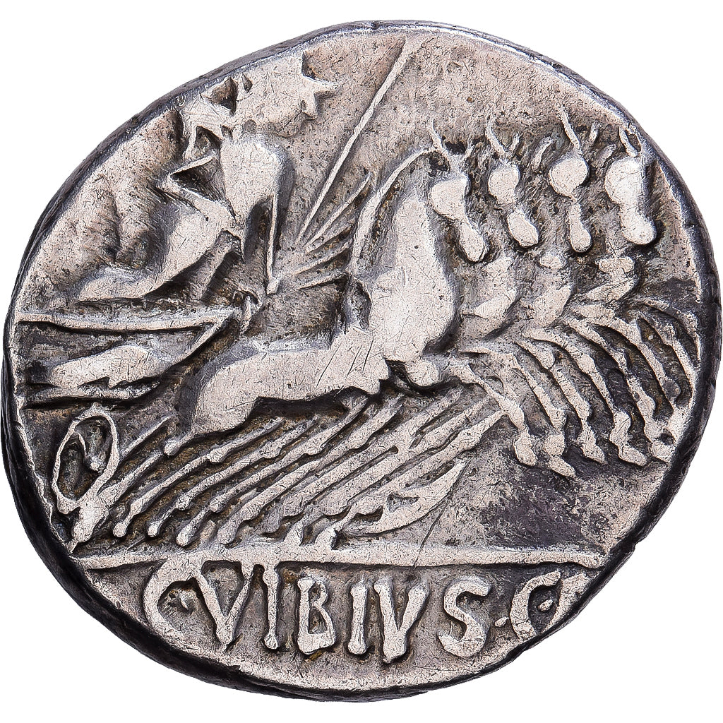 Roman Republic, Vibia, Denarius, 90 BC, Rome, Plata, MBC+, Crawford:342/5