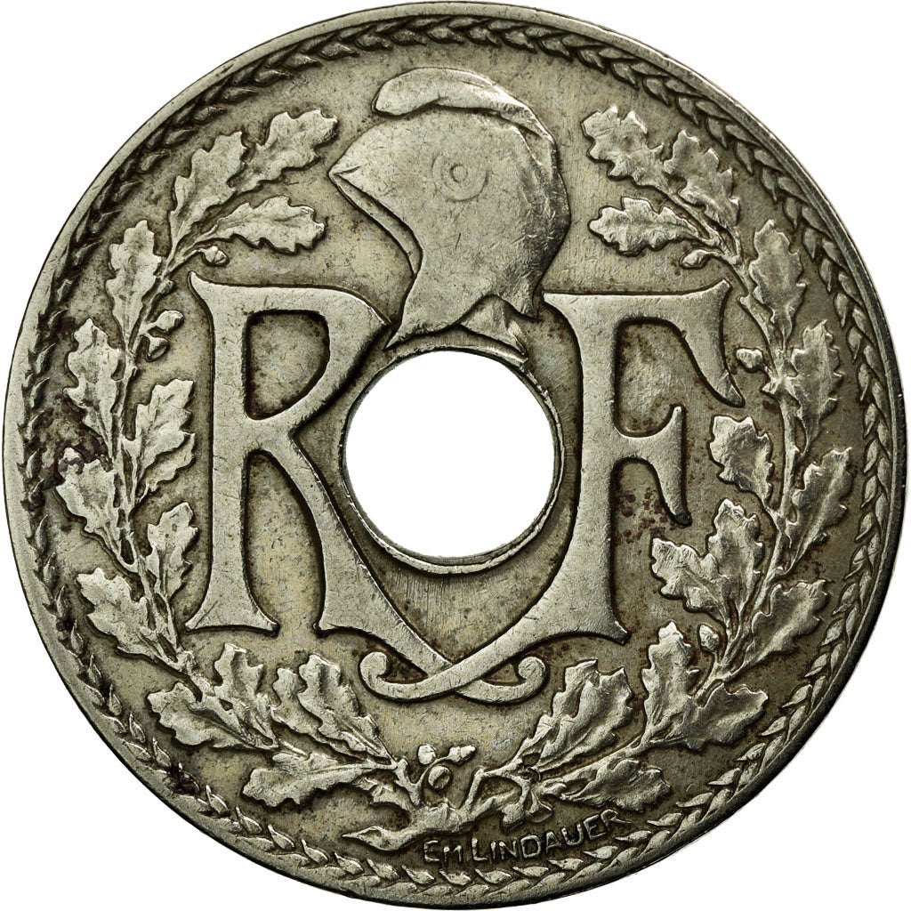 Coin, France, Lindauer, 25 Centimes, 1933, EF(40-45), Copper-nickel, KM:867a