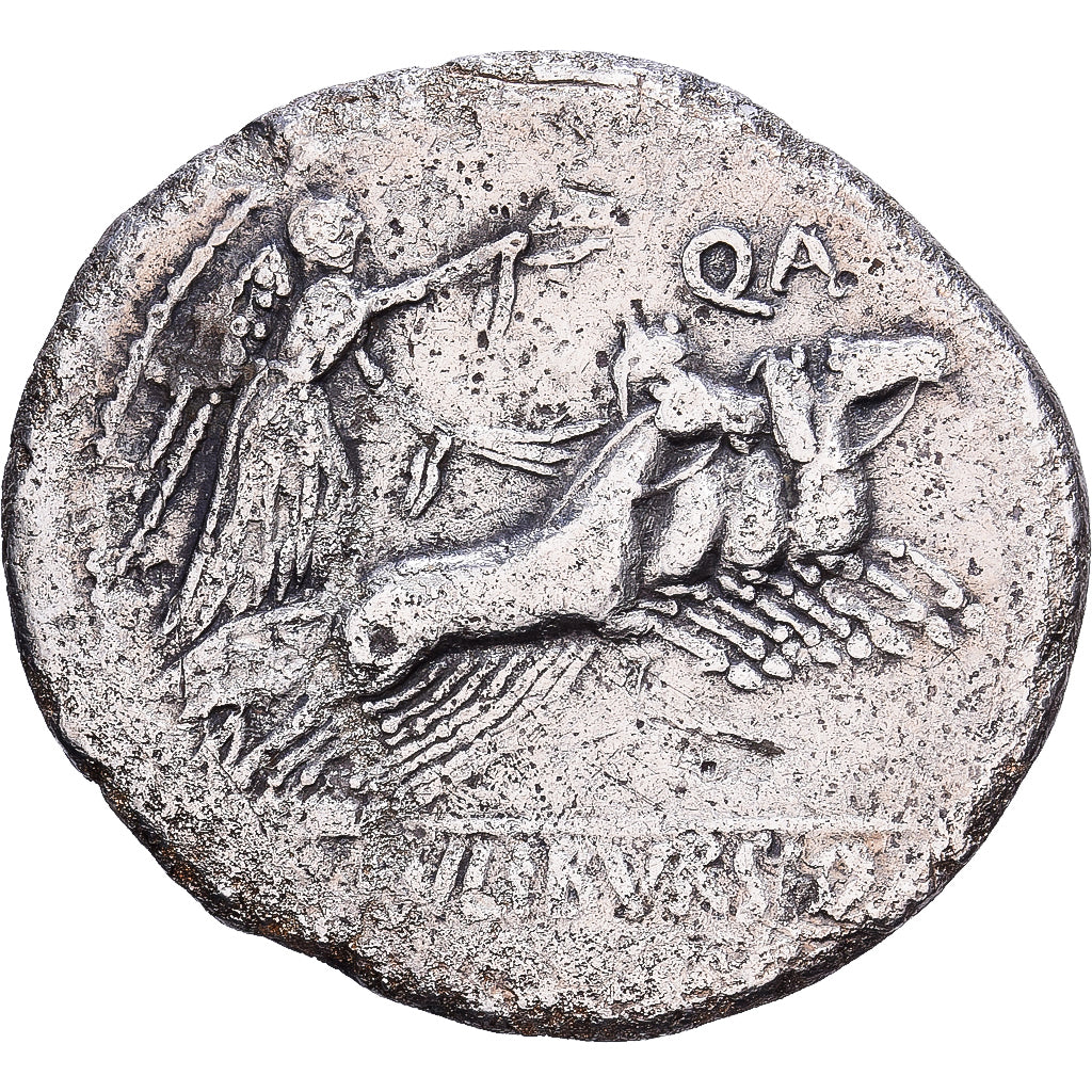 Roman Republic, Julia, Denarius, 85 BC, Rome, Silver, EF(40-45), Crawford:352/1