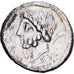 Roman Republic, Memmia, Denarius, 87 BC, Rome, Prata, VF(20-25), Crawford:349/1