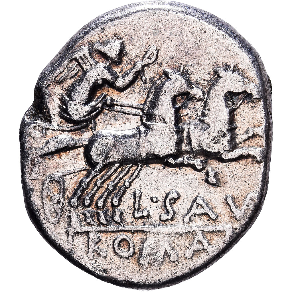 Roman Republic, Saufeia, Denarius, 152 BC, Rome, Silver, EF(40-45)