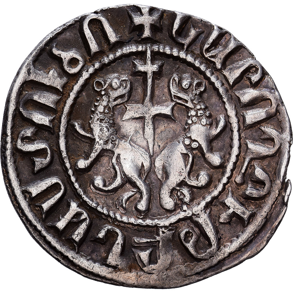 Armenian Kingdom of Cilicia, Leon I, Tram, c. 1180-1220, Sis, Silver, EF(40-45)
