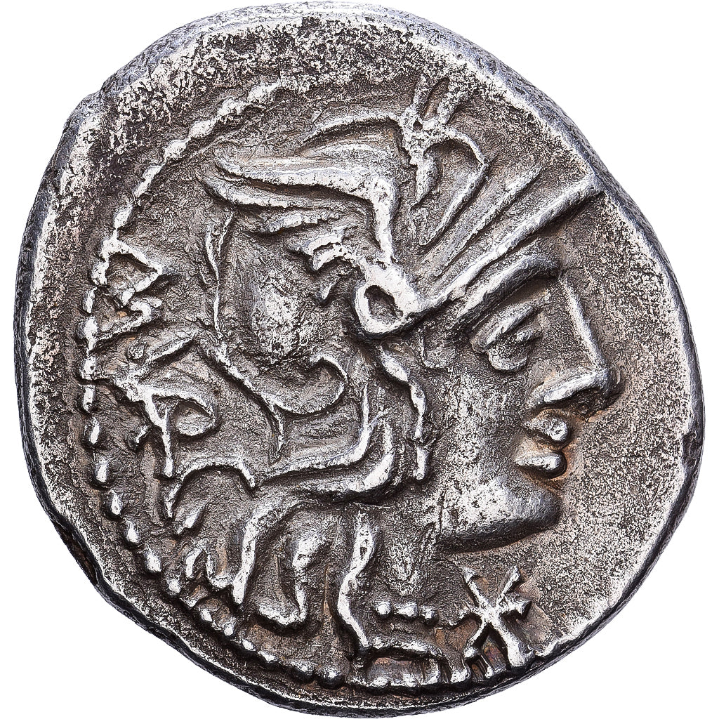 Roman Republic, Vargunteia, Denarius, 130 BC, Rome, Silver, AU(50-53)