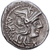Roman Republic, Vargunteia, Denarius, 130 BC, Rome, Silver, AU(50-53)