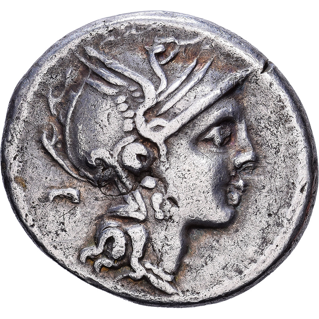 Roman Republic, Claudia, Denarius, 111-110 BC, Rome, Silver, EF(40-45)
