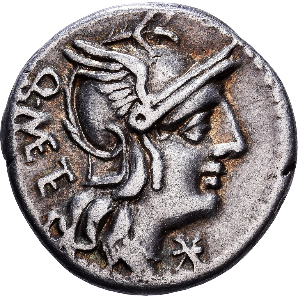 Roman Republic, Caecilia, Denarius, 130 BC, Rome, Zilver, ZF, Crawford:256/1