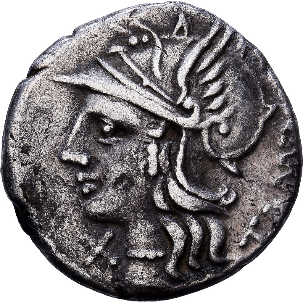 Roman Republic, Baebia, Denarius, 137 BC, Rome, Silver, AU(50-53)