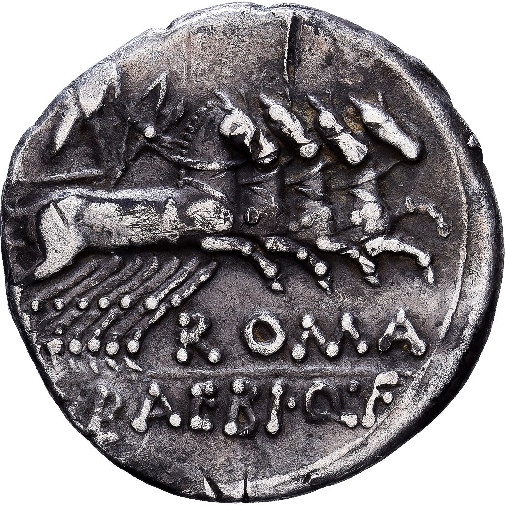 Roman Republic, Baebia, Denarius, 137 BC, Rome, Silver, AU(50-53)
