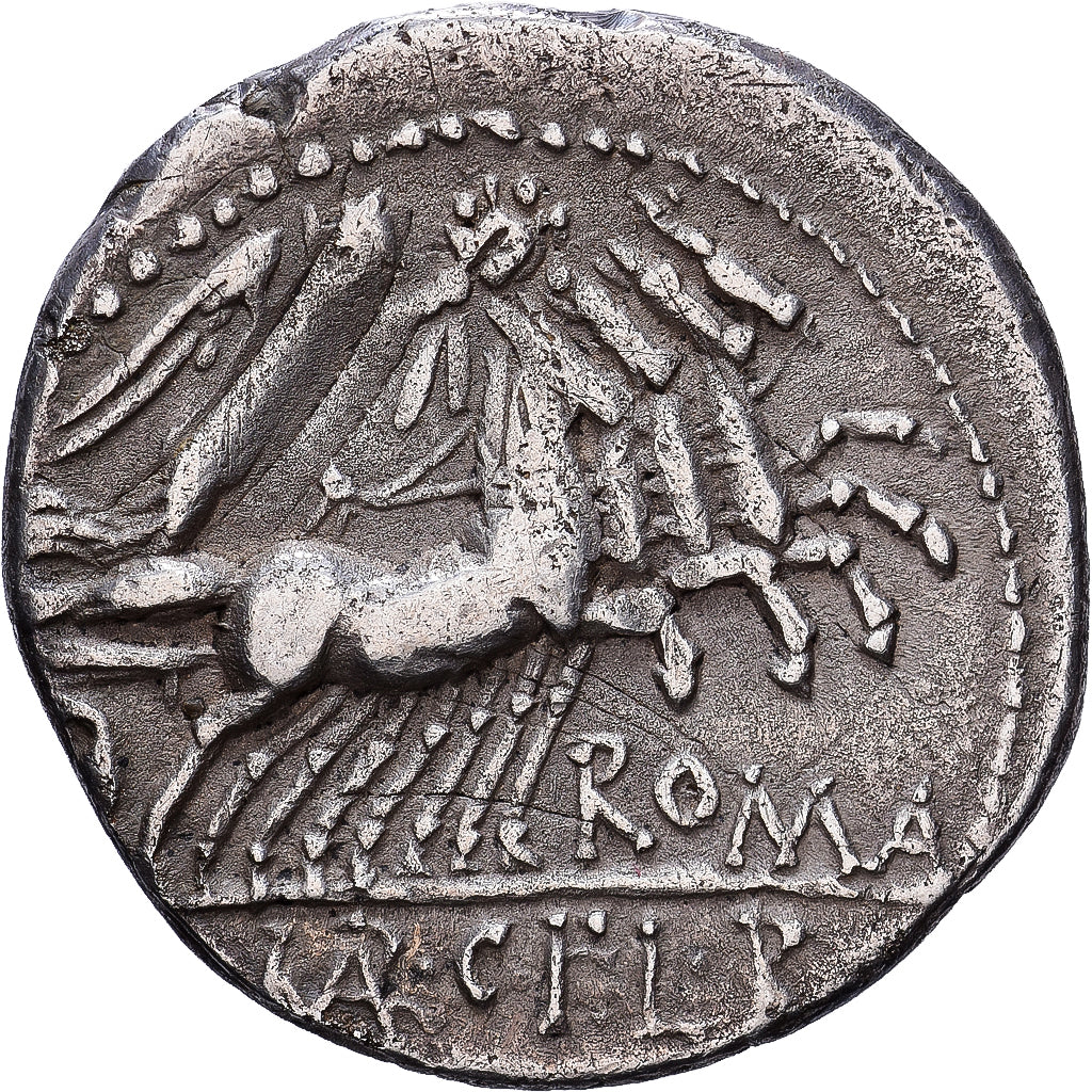 République romaine, Marcia, Denier, 118-117 BC, Rome, Argent, TTB, Crawford:283