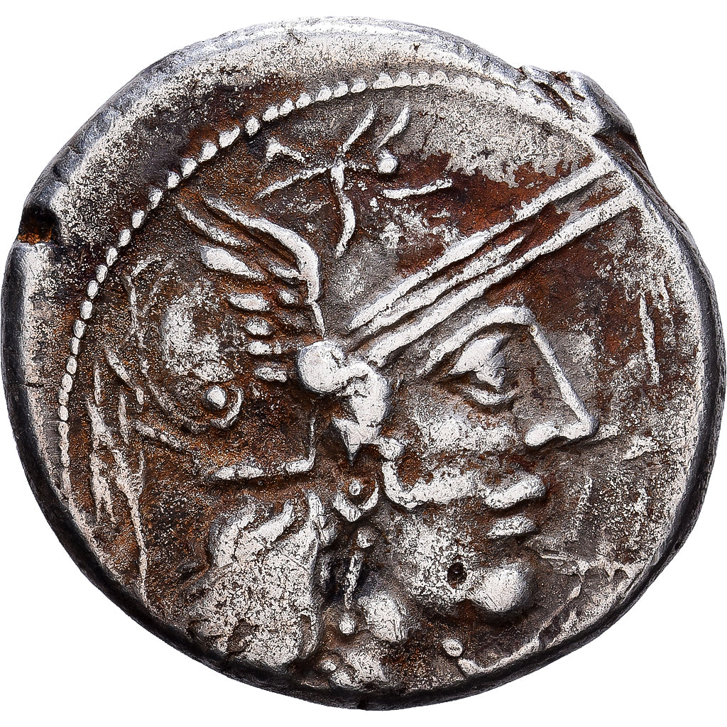 Roman Republic, Papiria, Denarius, 121 BC, Rome, Srebro, EF(40-45)