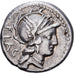 Roman Republic, Rutilia, Denarius, 77 BC, Rome, Plata, MBC, Crawford:387/1