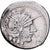 Roman Republic, Porcia, Denarius, 123 BC, Rome, Srebro, AU(50-53)