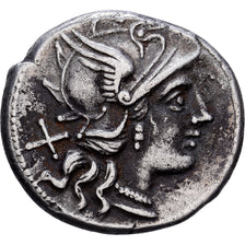 République romaine, Valeria, Denier, 140 BC, Rome, Argent, TTB, Crawford:228/1