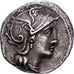 Roman Republic, Denarius, Rome, Silver, AU(55-58)