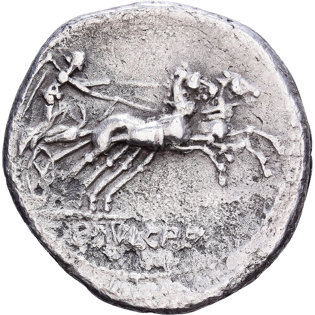 Roman Republic, Denarius, Rome, Silver, AU(55-58)