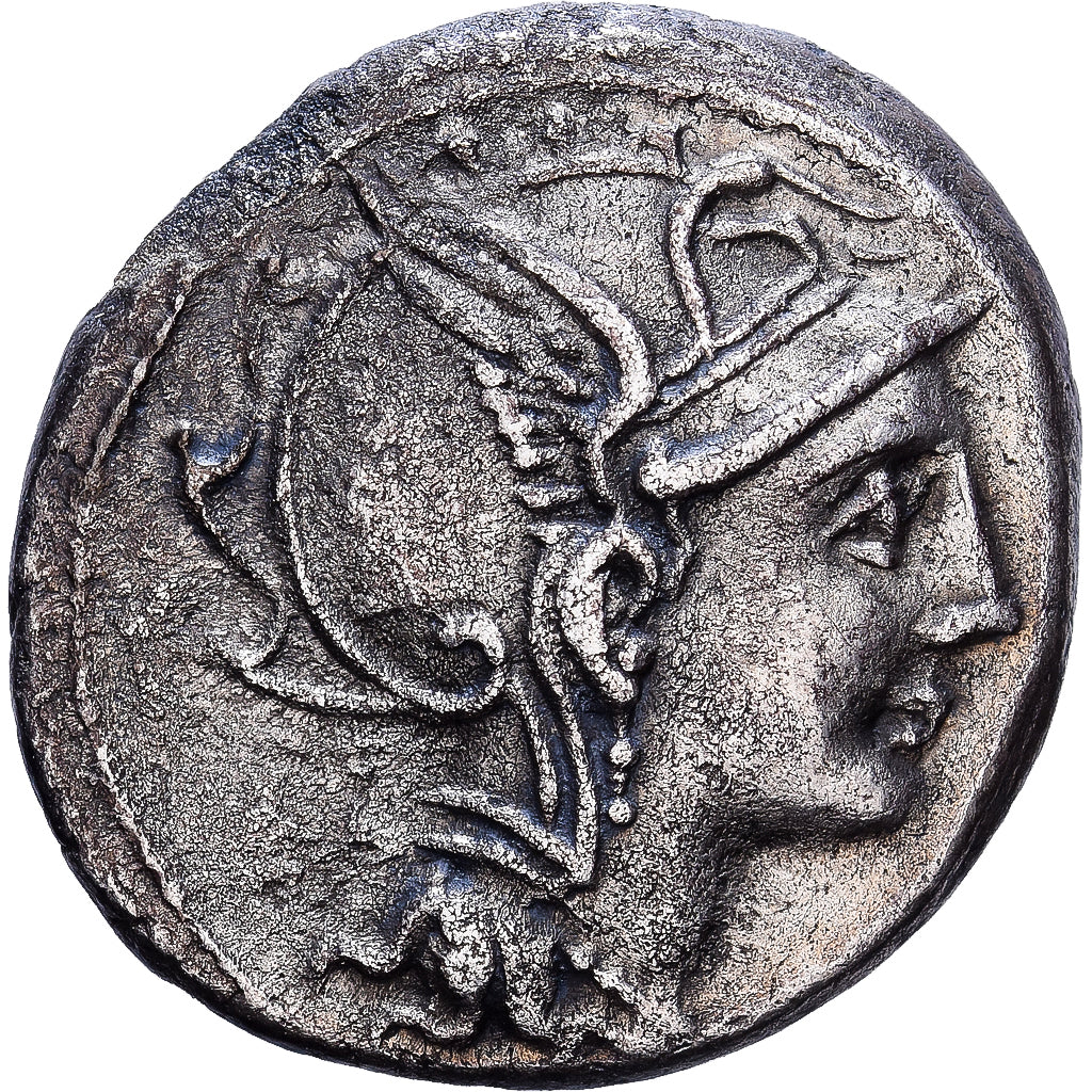 Roman Republic, Claudia, Denarius, 111-110 BC, Rome, Zilver, PR, Crawford:299/1a