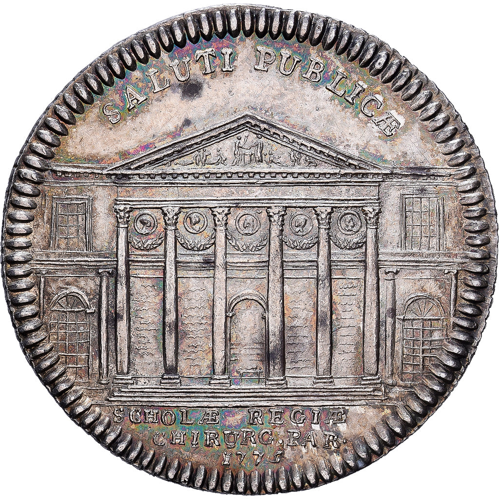 France, Token, Académie Royale de Chirurgie, 1775, Silver, AU(55-58)