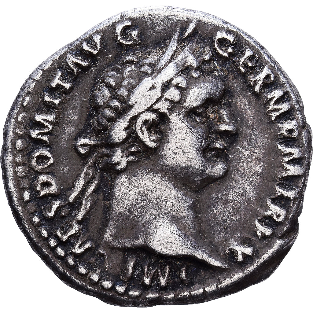 Roman Empire, Domitian, Denarius, 90-91, Rome, Silver, EF(40-45), RIC:720