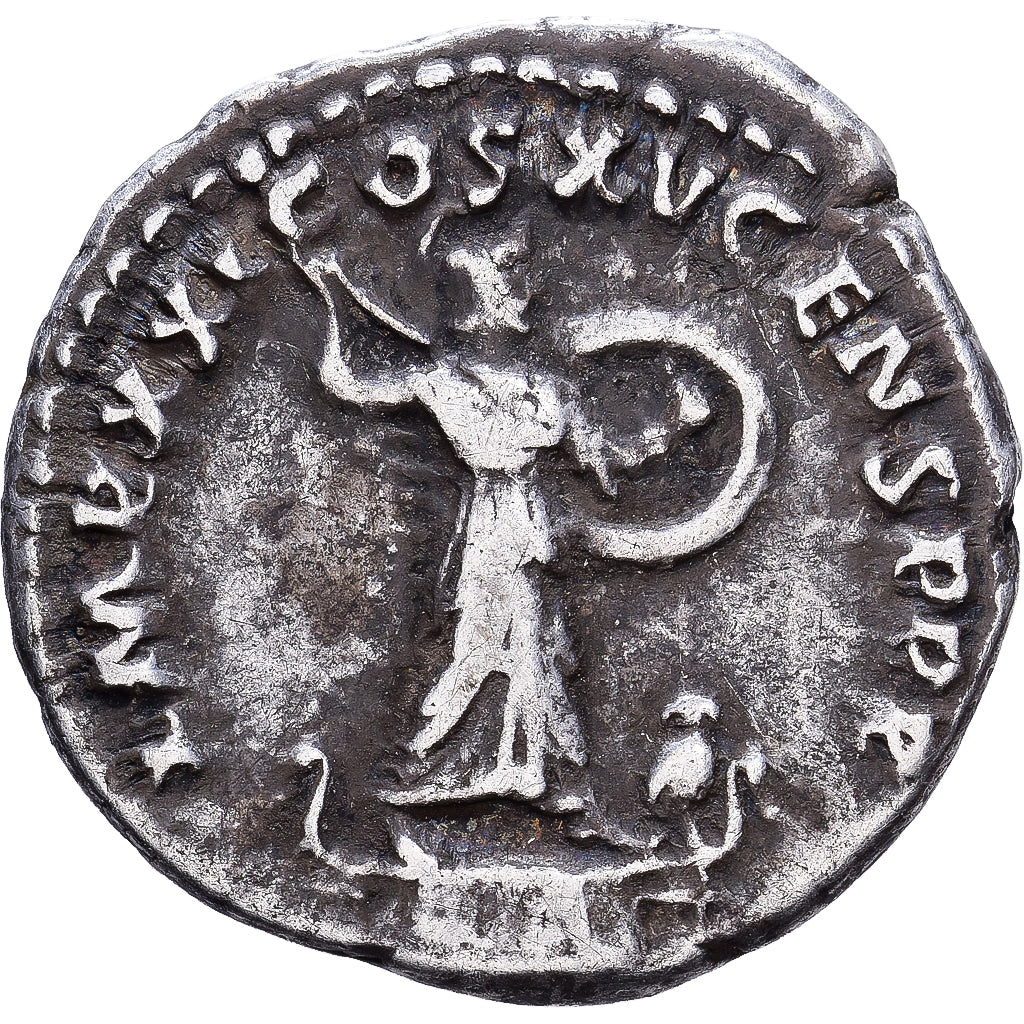 Roman Empire, Domitian, Denarius, 90-91, Rome, Silver, EF(40-45), RIC:720
