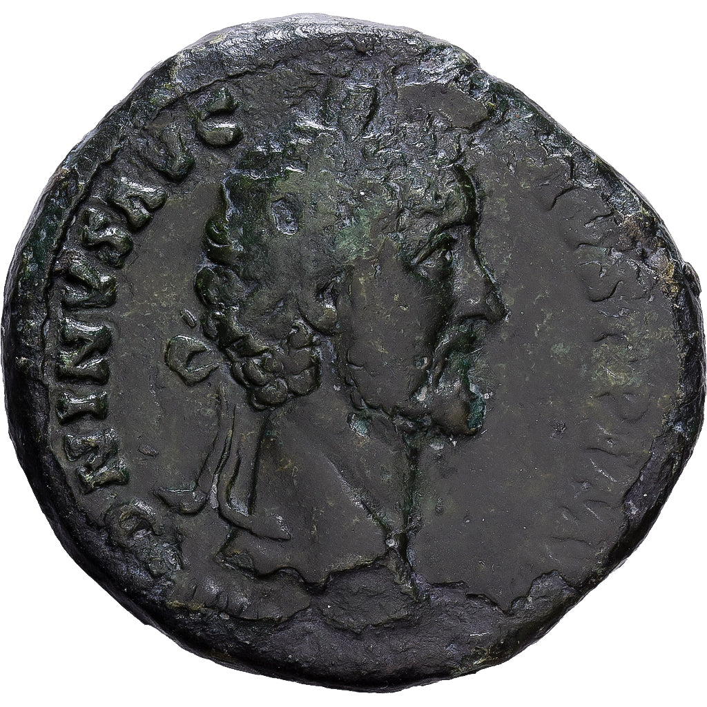 Roman Empire, Antoninus Pius, Sestertius, 156-157, Rome, Bronze, F(12-15)