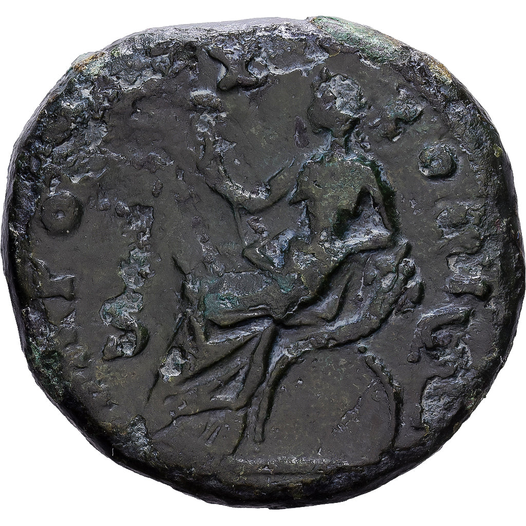 Roman Empire, Antoninus Pius, Sestertius, 156-157, Rome, Bronze, F(12-15)