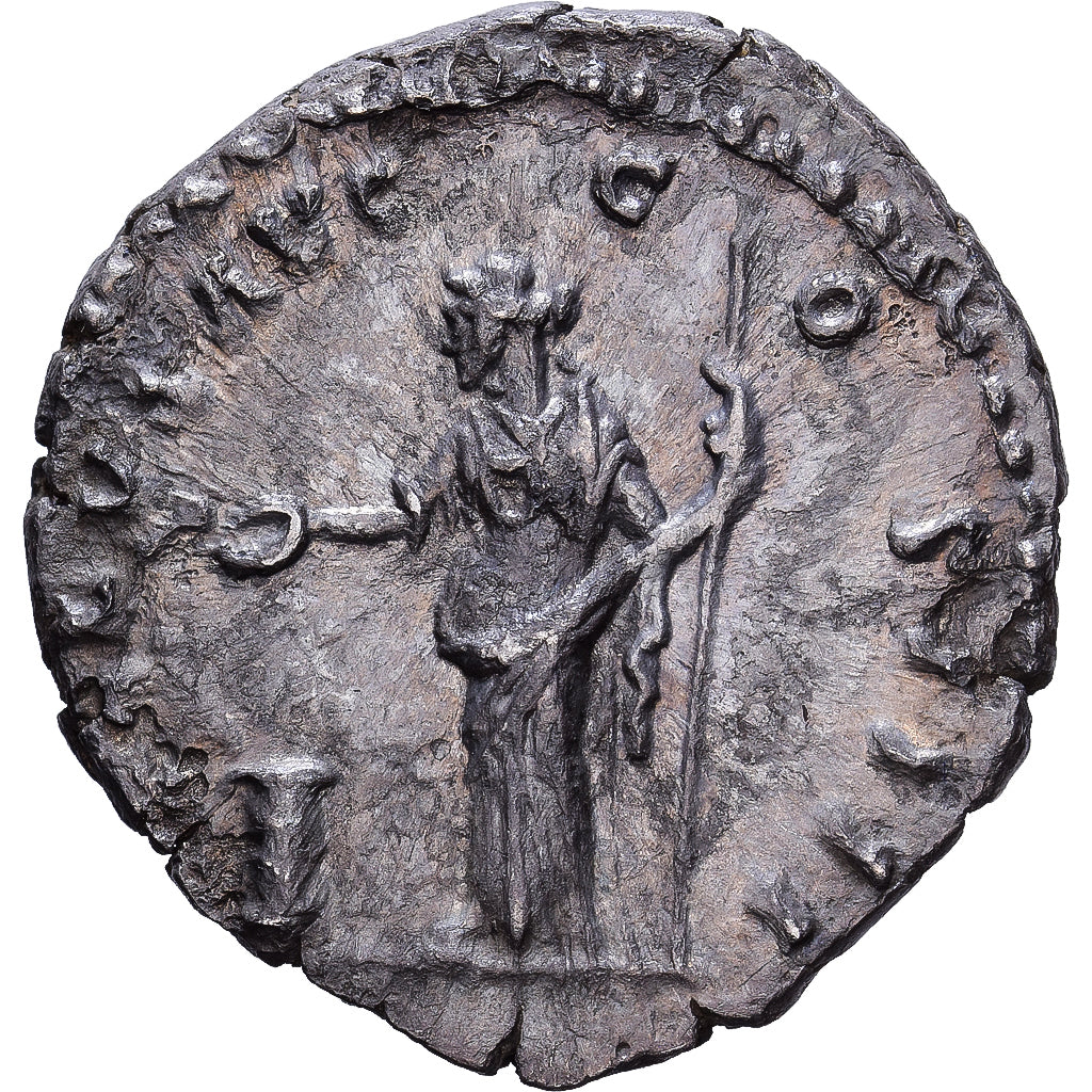 Roman Empire, Antonin le Pieux, Denarius, 159-160, Rome, Zilver, UNC-, RIC:304