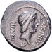 Roman Republic, Sicinia, Denarius, 49 BC, Uncertain mint, Zilver, ZF