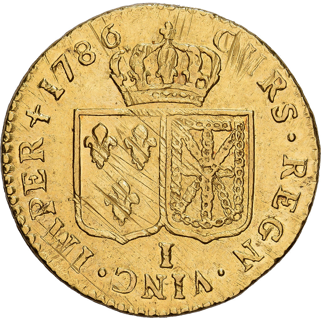 France, Louis XVI, Louis d'Or, 1786, Limoges, Gold, EF(40-45), Gadoury:361
