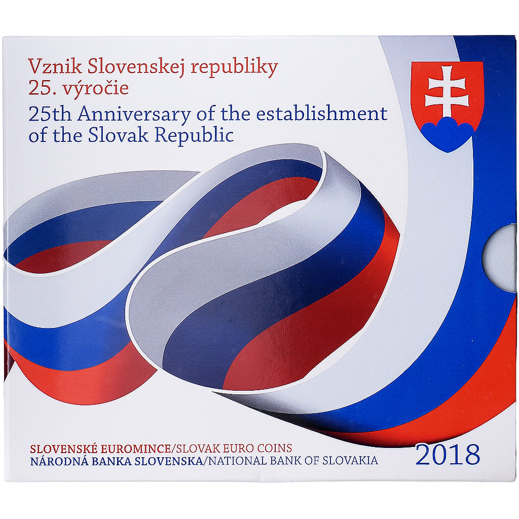 Slovaquie, Coffret 1c. à 2€, Slovak Republic, série FDC, 2018, Kremnica, FDC