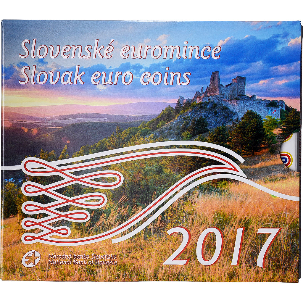 Slovacchia, Coffret 1c. à 2€, série FDC, 2017, Kremnica, N.C., FDC