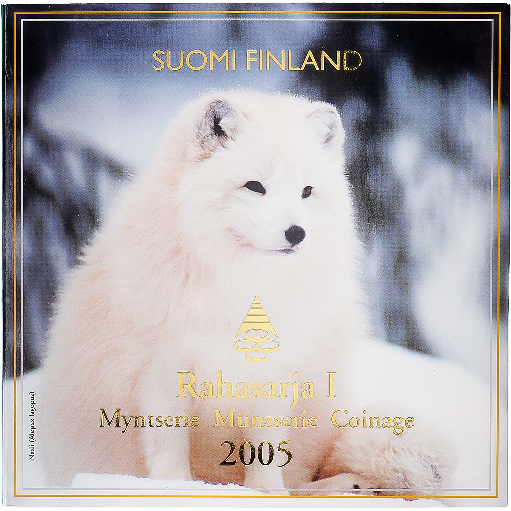 Finnland, Set 1 ct. - 2 Euro + Token, rahasarja, série FDC, 2005, Vantaa, STGL