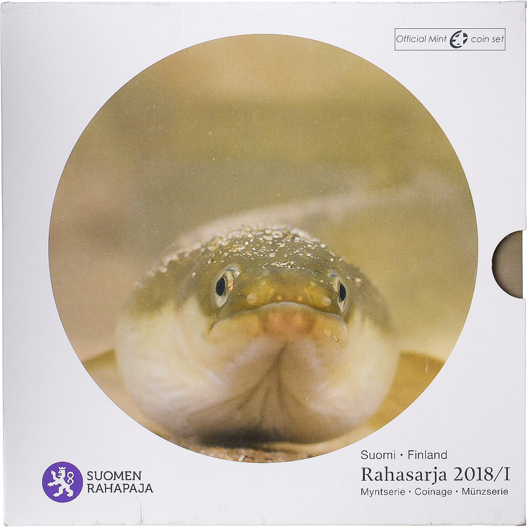 Finland, Set 1 ct. - 2 Euro + Token, rahasarja, série FDC, 2018, Vantaa