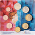 Netherlands, Set 1 ct. - 2 Euro, série FDC, 2014, Utrecht, MS(65-70)