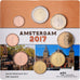 Niederlande, Set 1 ct. - 2 Euro, série FDC, 2017, Utrecht, STGL
