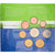 Netherlands, Set 1 ct. - 2 Euro, Epilepsie fonds, série FDC, 2003, Utrecht