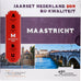 Netherlands, Set 1 ct. - 2 Euro, Maastricht, Série BU, 2019, Utrecht, MS(65-70)