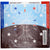 Frankrijk, Set 1 ct. - 2 Euro, Série BU, 2008, MDP, n.v.t., FDC