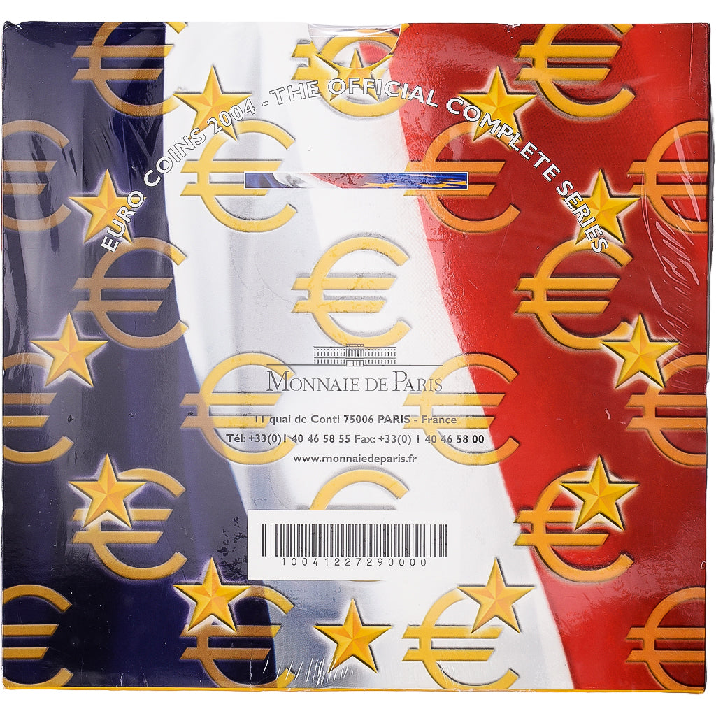 Frankrijk, Set 1 ct. - 2 Euro, Série BU, 2004, MDP, n.v.t., FDC