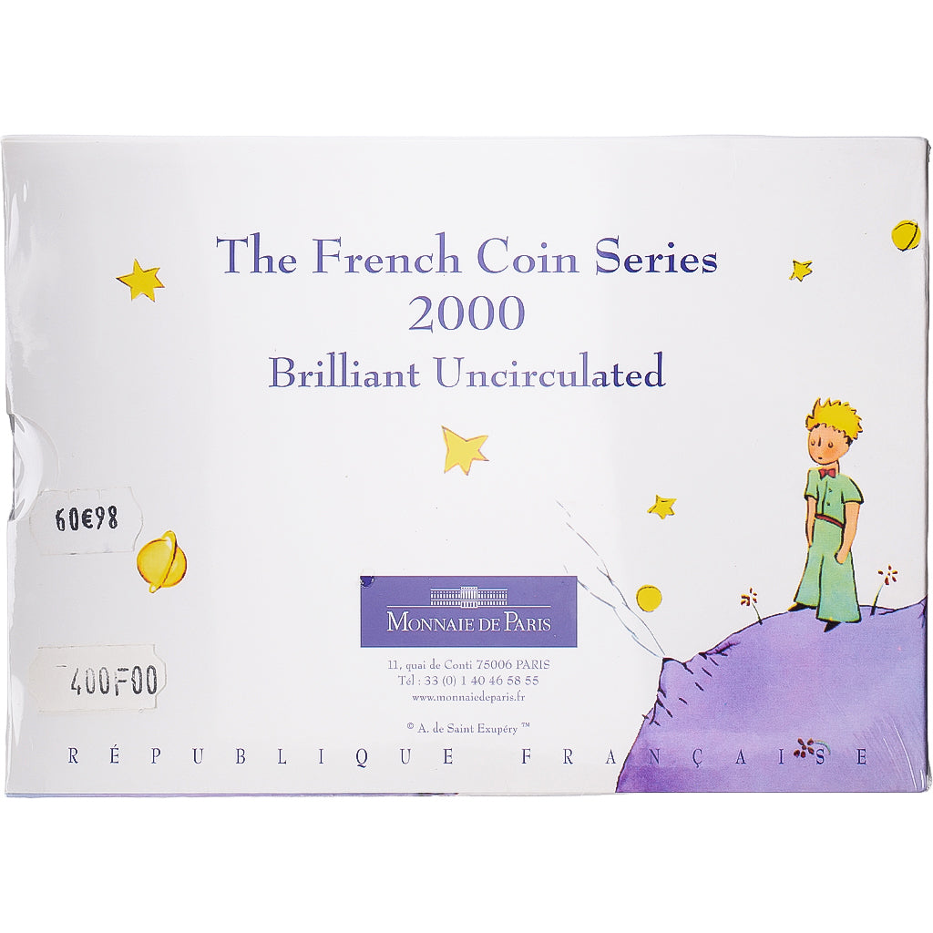 Frankrijk, Coffret 1 c. à 20 frs., Petit Prince, Série BU, 2000, MDP, n.v.t.