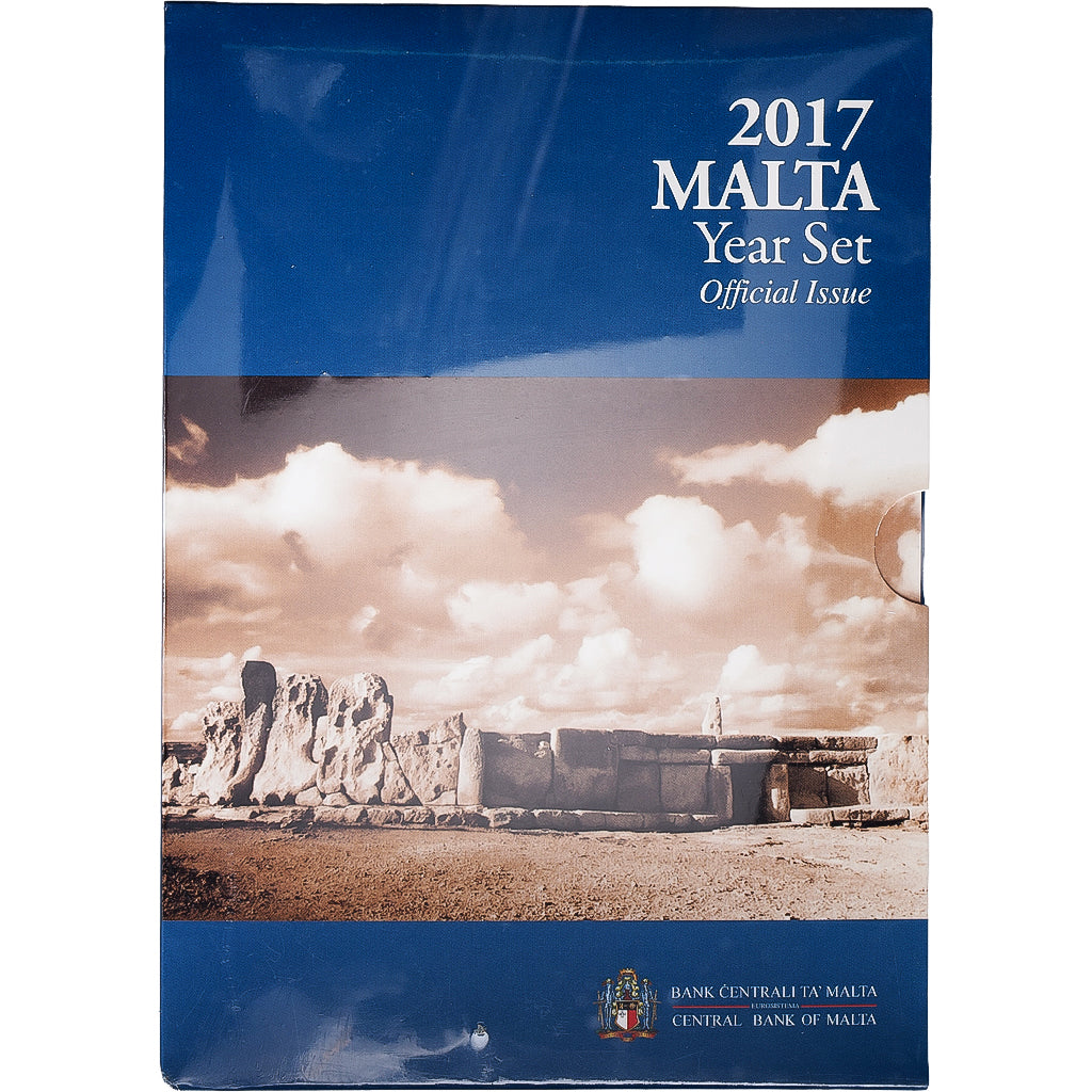 Malta, Set 1 ct. - 2 Euro + 2€, Série BU, 2017, MDP, n.v.t., FDC
