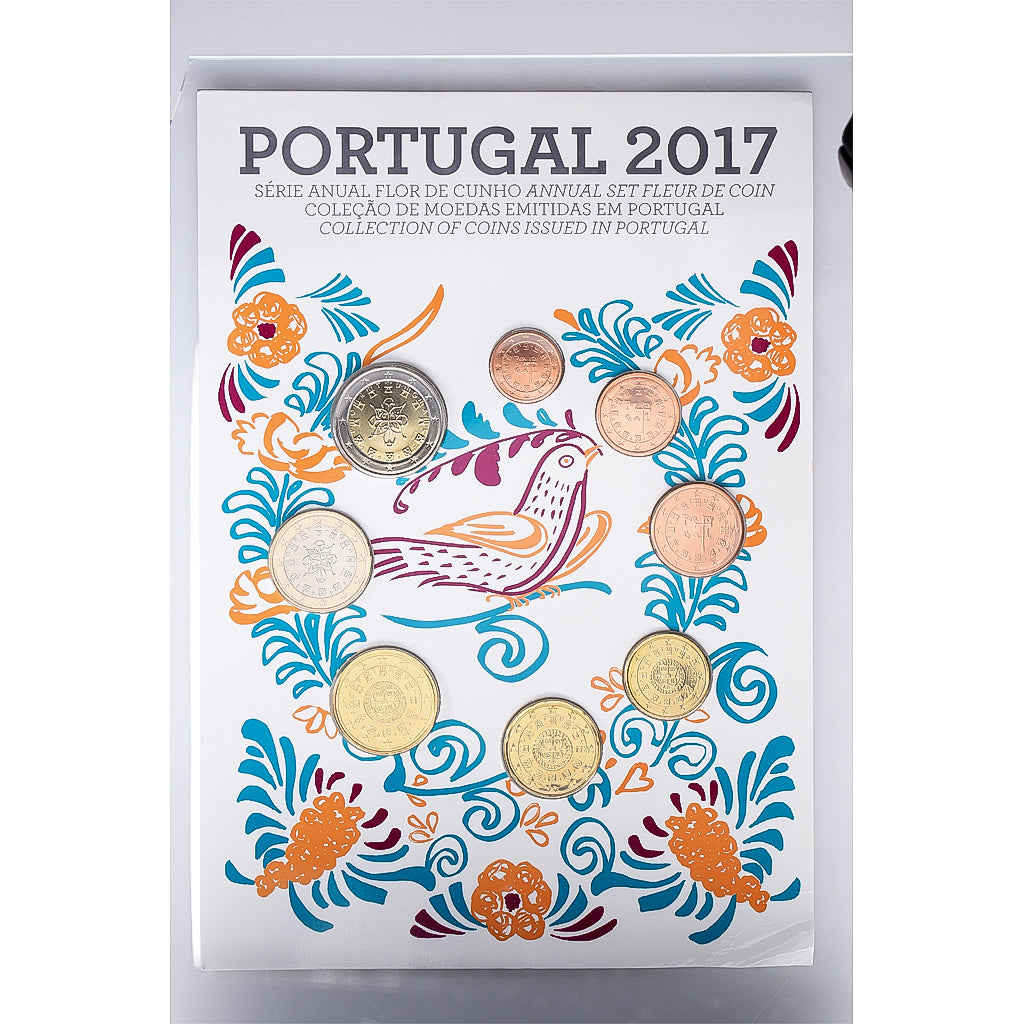 Portugal, Set 1 ct. - 2 Euro, série FDC, 2017, Lisbon, ND, MS(65-70)