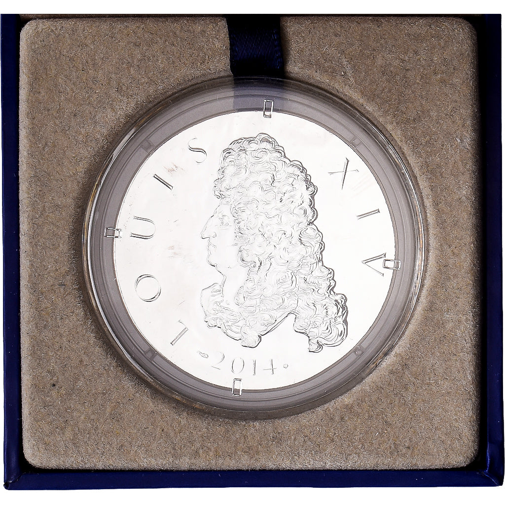França, 10 Euro, Louis XIV, Proof, 2014, MDP, Prata, MS(65-70)