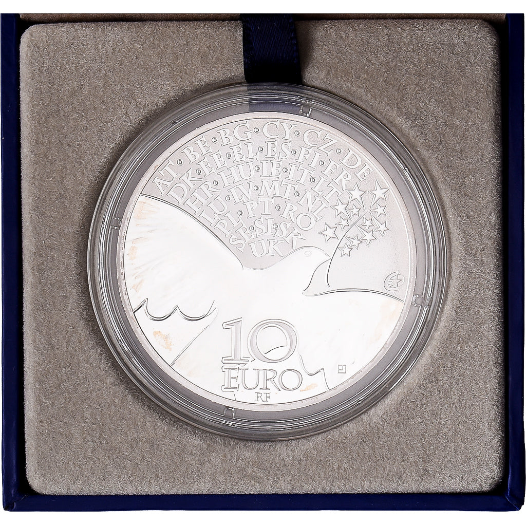 France, 10 Euro, Europa, la paix en Europe, BE, 2015, MDP, Argent, FDC