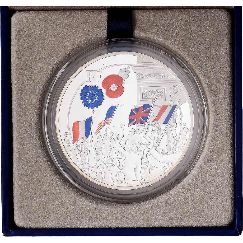 France, 10 Euro, Centenaire de l'Armistice, BE, 2018, MDP, Argent, FDC