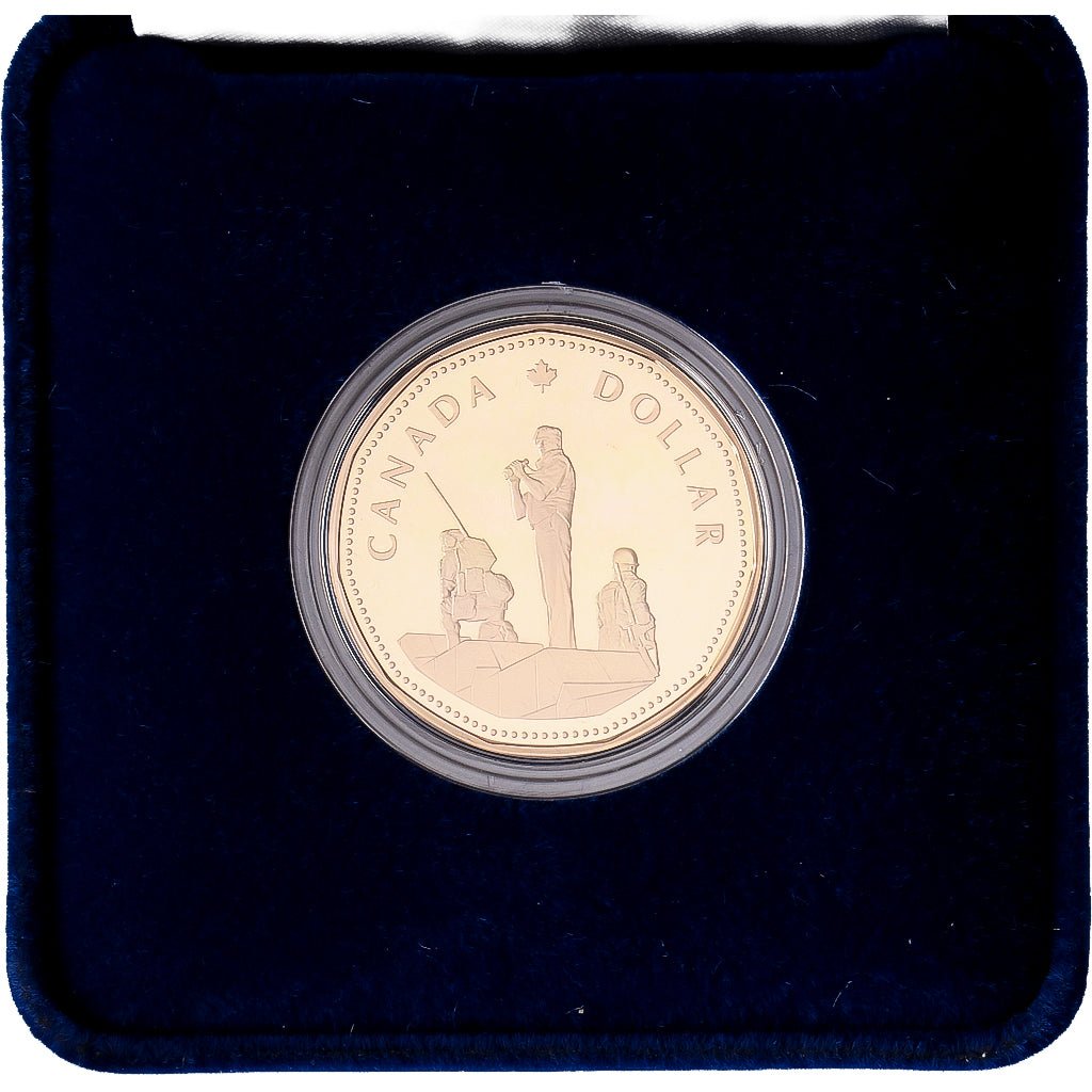 Canadá, 1 Dollar, Peacekeeping, 1995, Royal Canadian Mint, Prueba, Copper