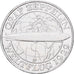 Niemcy, 3 Mark, Graf Zeppelin, 1930, Hamburg, Srebro, MS(63), KM:67
