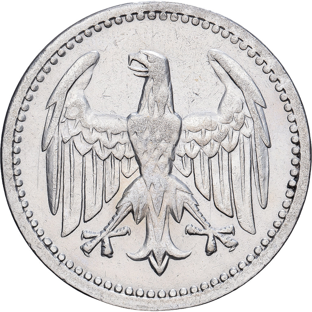 Alemania, 3 Mark, 1924, Berlin, Plata, MBC, KM:43