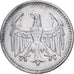 Alemania, 3 Mark, 1924, Stuttgart, Plata, MBC, KM:43