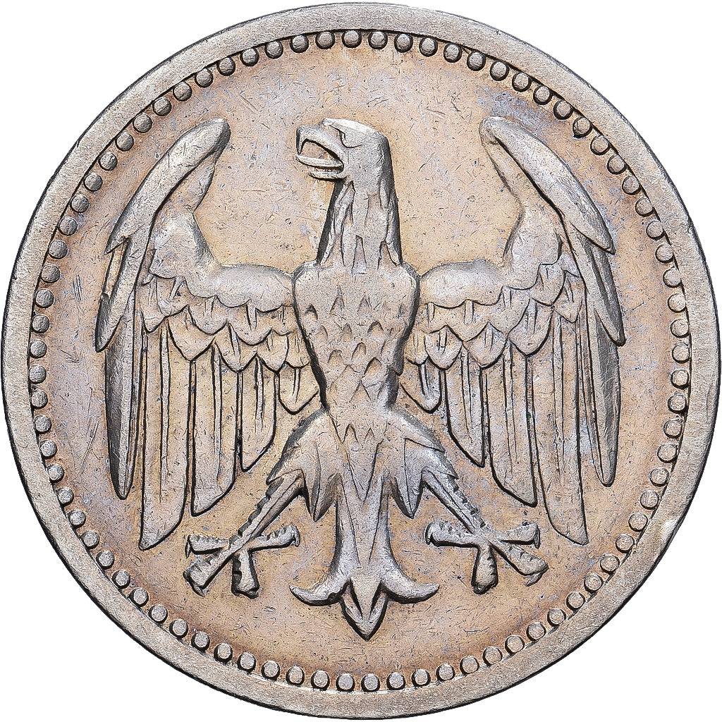 Germany, 3 Mark, 1924, Berlin, Silver, EF(40-45), KM:43